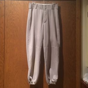 Men’s grey baseball pants